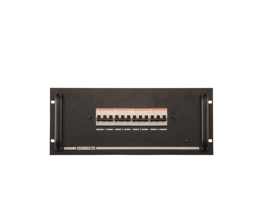 ChainMaster Handsteuerung D8,  4-Kanal, LED Fernbedienung 6m Kabel, für Motoren bis 1kW, IN: CEE16/5,