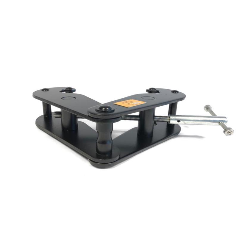 Ultralite Trägerklemme 3000kg, schwarz Safetyfactor 1:4, Spannweite 80-320mm