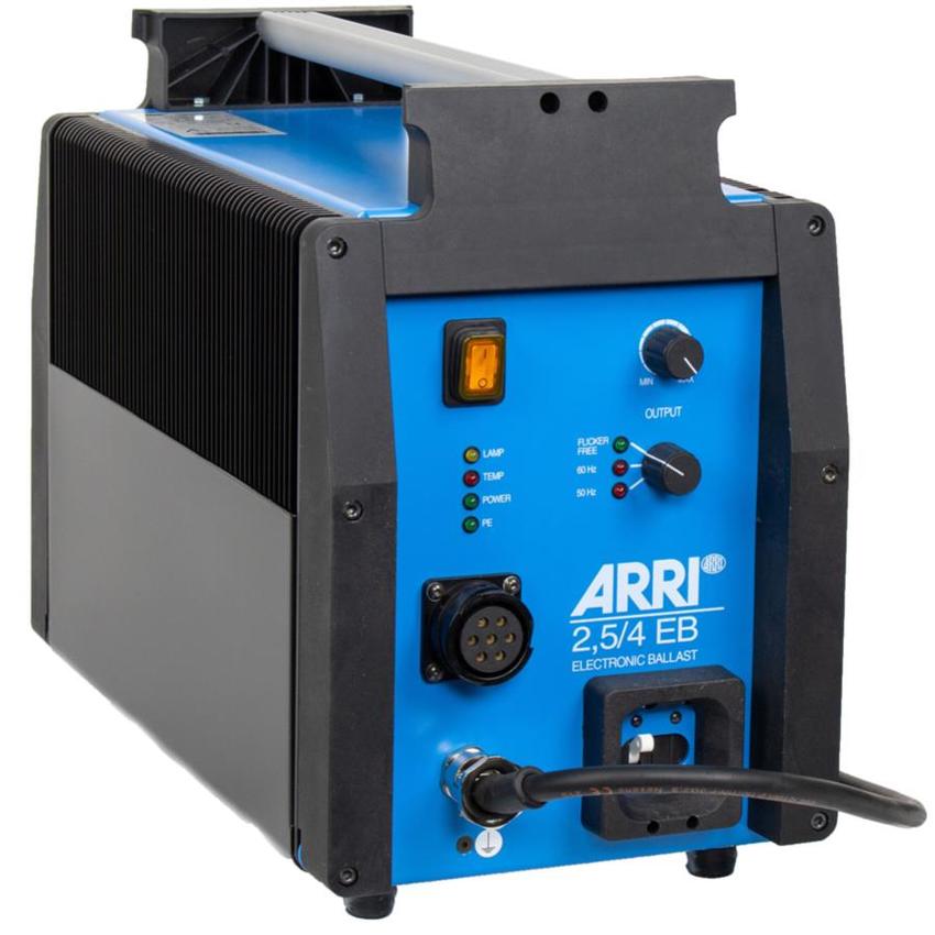 ARRI EB 2500/4000, 180-250V, AC (50/60Hz), ohne Netzstecker, Lampenstecker International (VEAM), Aktiver Netz Filter ALF,