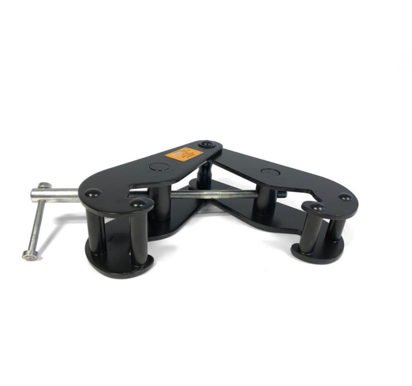 Ultralite Trägerklemme 3000kg, schwarz Safetyfactor 1:4, Spannweite 80-320mm