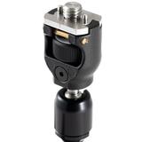 MANFROTTO 244MICRO ARM w / style adapter, Set mit 244 Micro Arm, 3/8" Drehschutz Adapter & 1/4"Anti-Rutsch Ad.