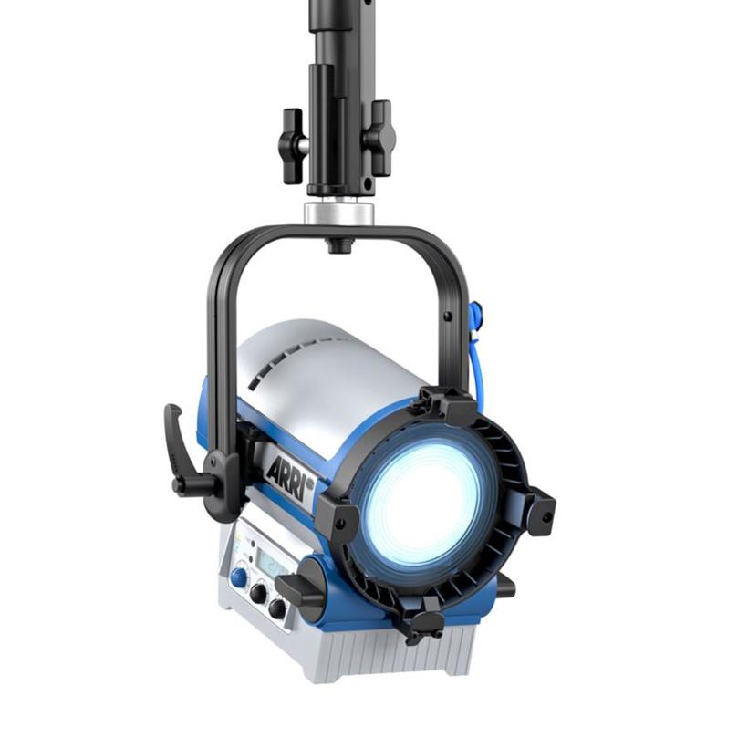 ARRI L5-C, Fresnel, HANGING, RGBW, 2800K-10000K, blau-silber 1.5m Kabel ohne Schuko