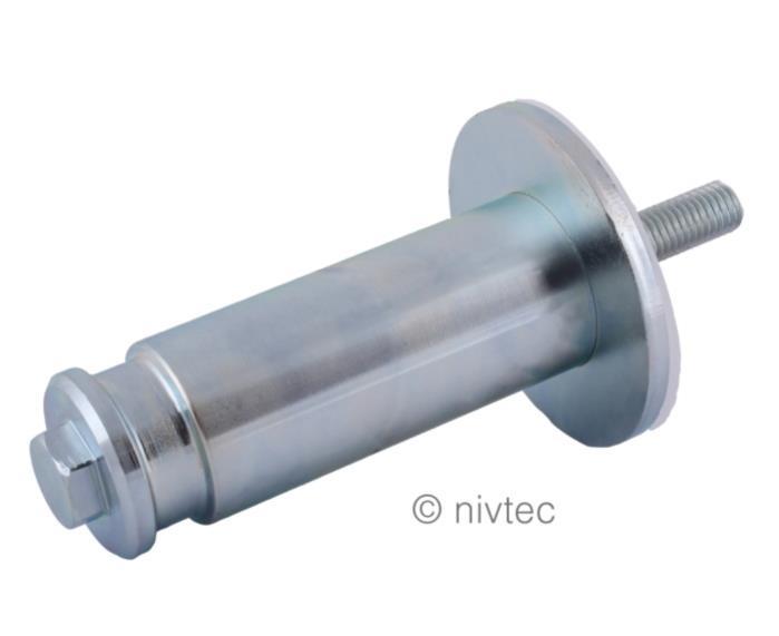 Nivtec Aufnahmebolzen Ø 39mm für Stufenfüße Ø 48.3mm, Stahl, verzinkt