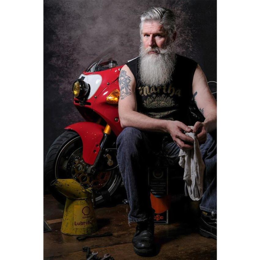 Manfrotto Textilhintergrund Urban (1,5m x 2,1m) Rauch/Beton