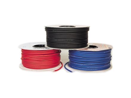 Meterware Microkabel 2x0.25mm², Wendelabschirmung, rot Code: C260 red