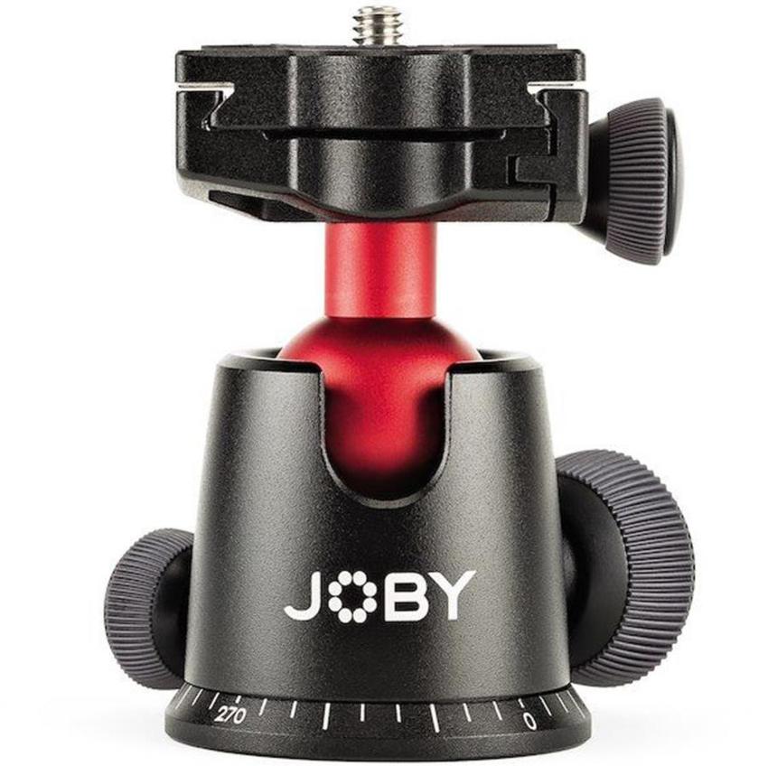 JOBY Kugelkopf 5K schwarz / rot Kugelkopf für DSLR- und spiegellose Kameras