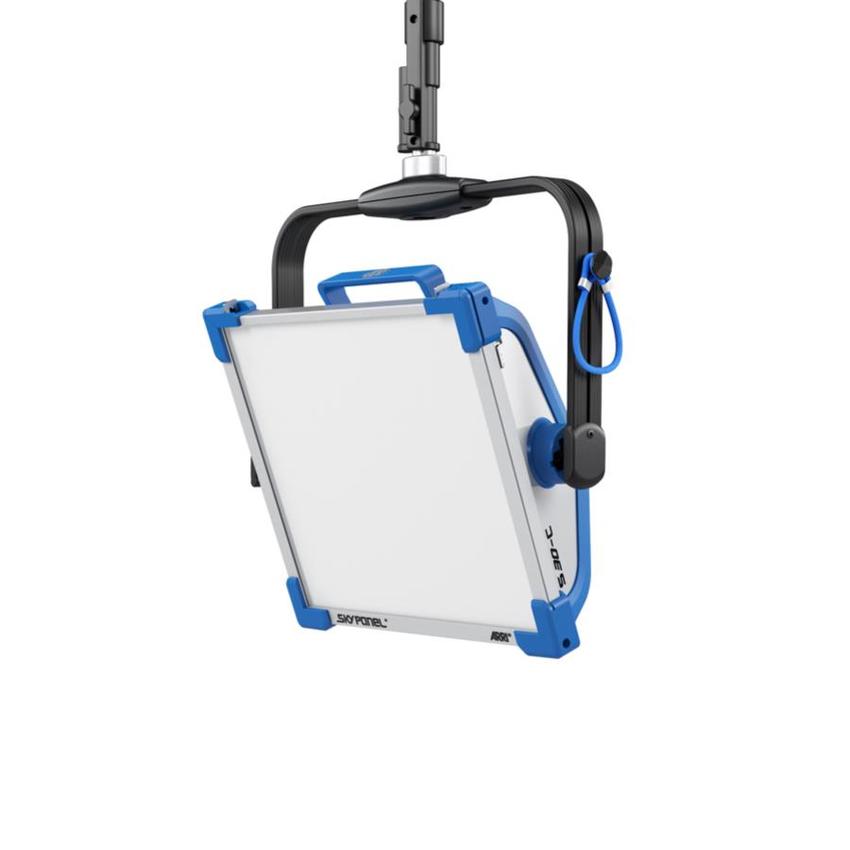 ARRI SkyPanel S30-C LED Soft Light RGB-W 3m Kabel, manual operated, blau-silber