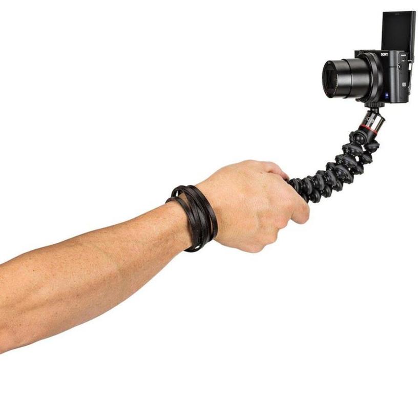 JOBY GorillaPod 500 Stativ Kompakt-Kameras und Mini-Video- kameras, Kompaktes Stativ für Action-, 360-Grad- u. Kompakt-