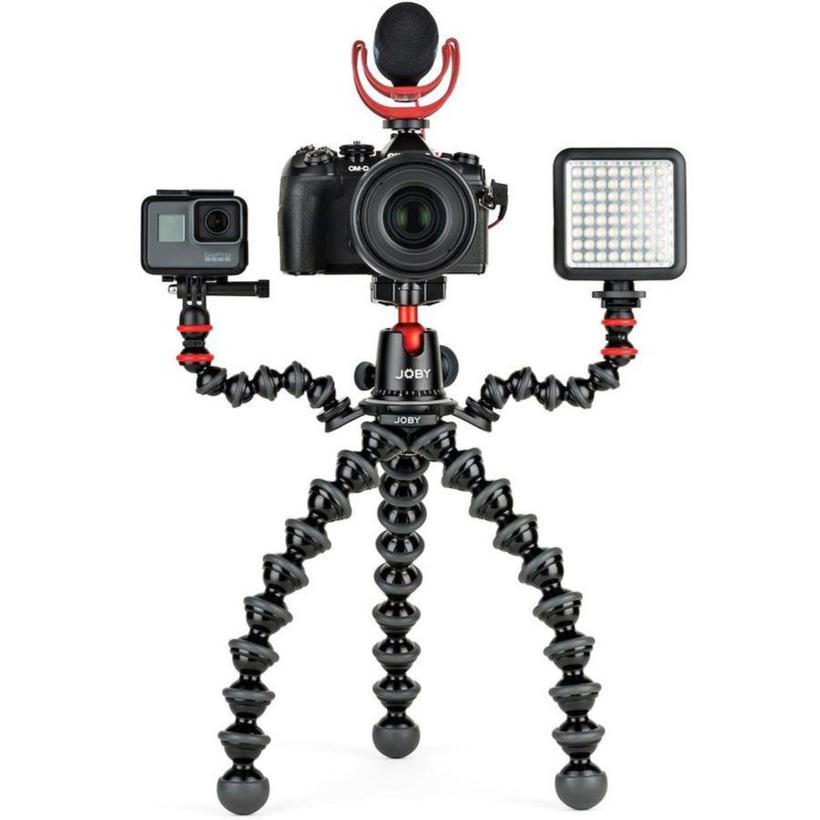 JOBY GorillaPod Rig Flexibles Stativ Rig für eine DSLR Kamera und Zubehör