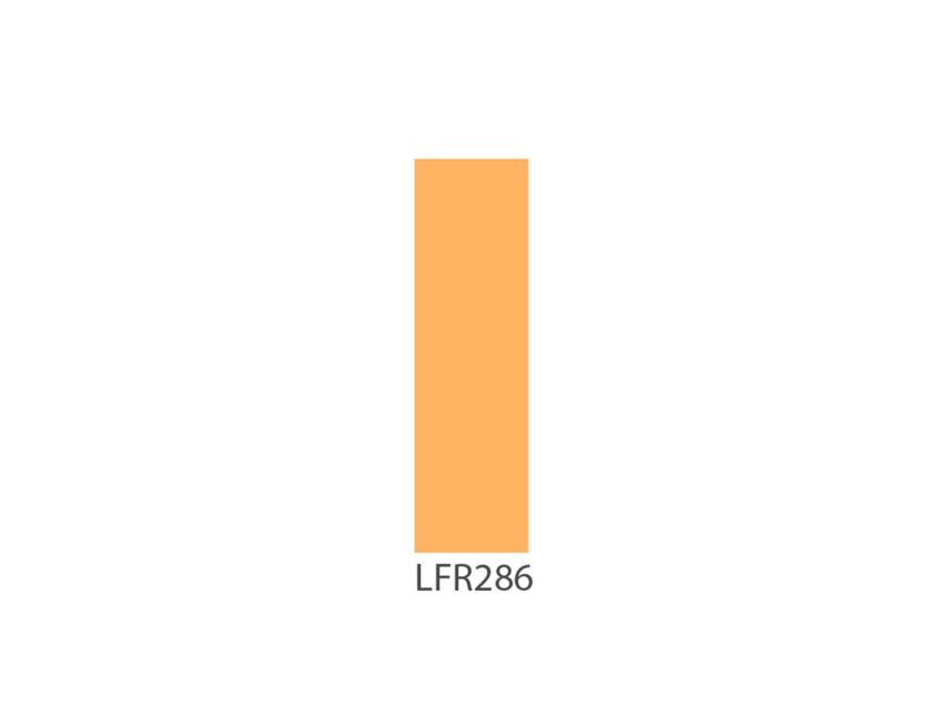 LEE-Filters, Nr. 286, Rolle 762x122cm    *** RESTPOSTEN *** normal, 1 1/2 C.T. Orange / CTO