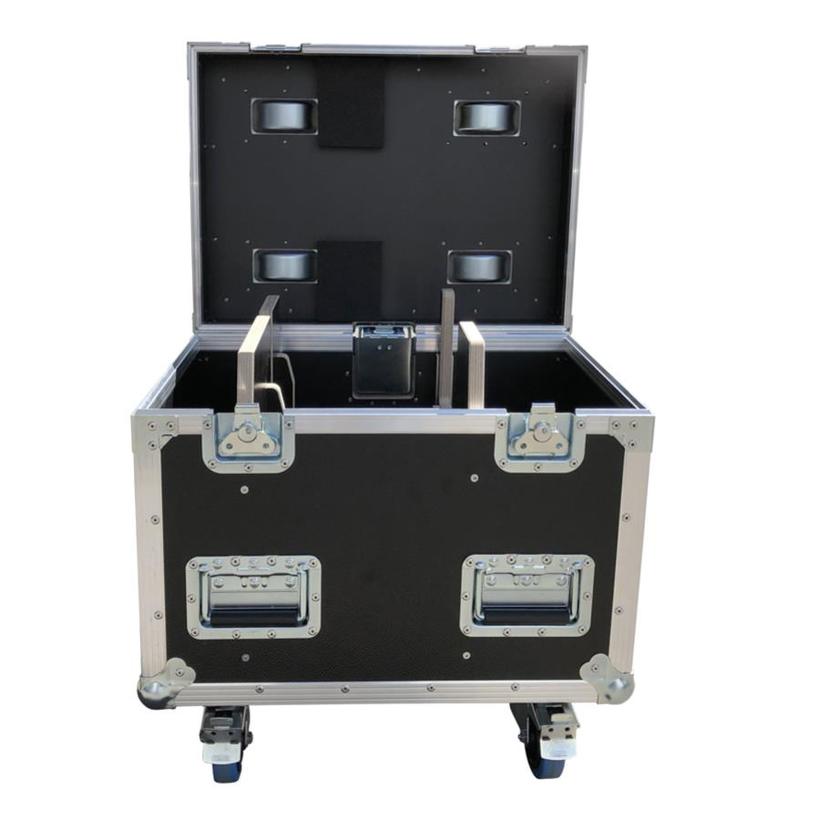 Case für 1x 1000kg Chainmaster Rigging Lift  D8+ ULTRA, Stapelbar, Deckel mit Radmulde, 2x Butterfly & 8x Klappgriff