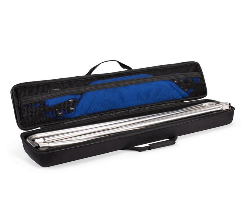 Manfrotto EzyFrame Background 2 x 2.3m Chroma Key Blue EzyFrame Hintergrund 2 m x 2,3 m Chromakey Blau