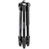MANFROTTO Element MII Mobile Bluetooth Aluminium Fotostativ mit Kopf und Smartphone-Klemme, schwarz    DISCONTINUED!!!!!