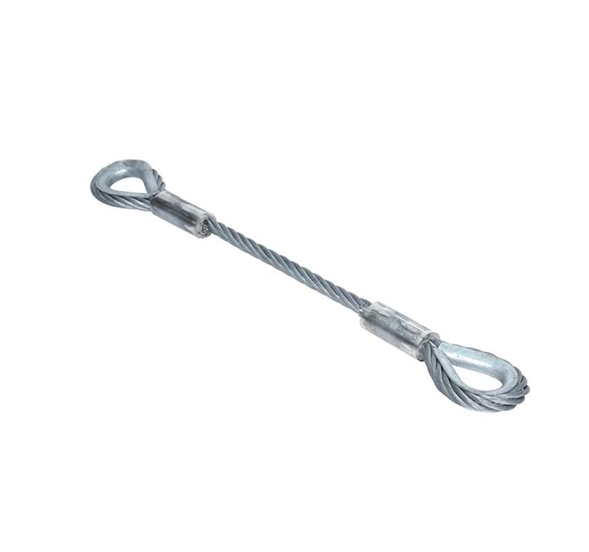 Ultralite Anschlagseil 14mm, 0.50m lang, 2000kg   EN13414 beidseitige Kausche nach DIN6899 (BF)