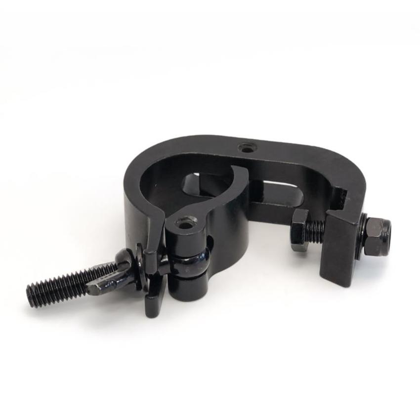 Ultralite Coupler, Self lock Haken, schwarz, M12-Schraube 48-51mm, mit TÜV, belastbar bis 200kg, KCP-838B-M12