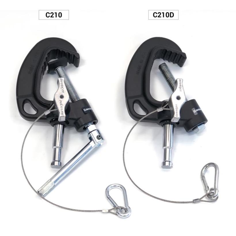 MANFROTTO BABY PIPE CLAMP WITH 16MM STUD Baby Pipe Klemme--> Klemmbereich: 10-55mm