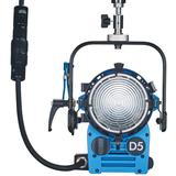 ARRI DAYLIGHT True Blue D5, 575W, single ended, MAN, blau/silber, International, Kabel 0.5m