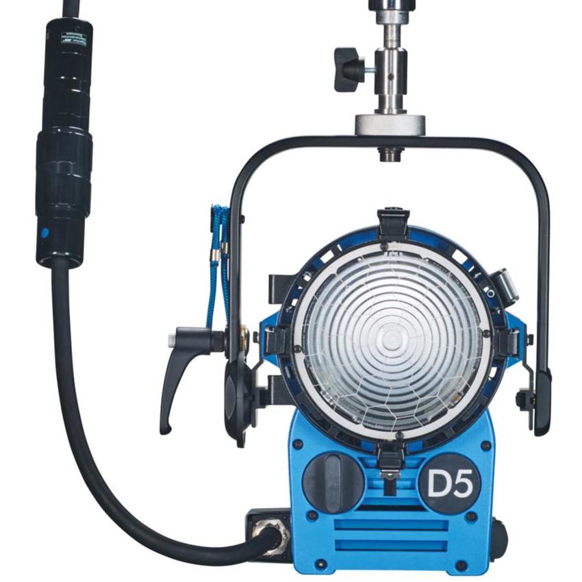ARRI DAYLIGHT True Blue D5, 575W, single ended, MAN, blau/silber, International, Kabel 0.5m