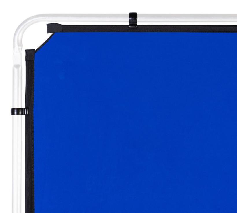 Manfrotto EzyFrame Background Cover 2 x 2.3m Chroma Key Blue EzyFrame Hintergrund Cover 2 m x 2,3 m Chromakey Blau