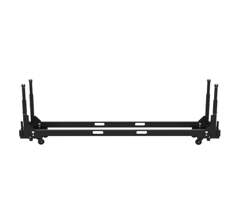 FPR Cart For Truss, 2.39 m length, black Folding and height-adjustable forks