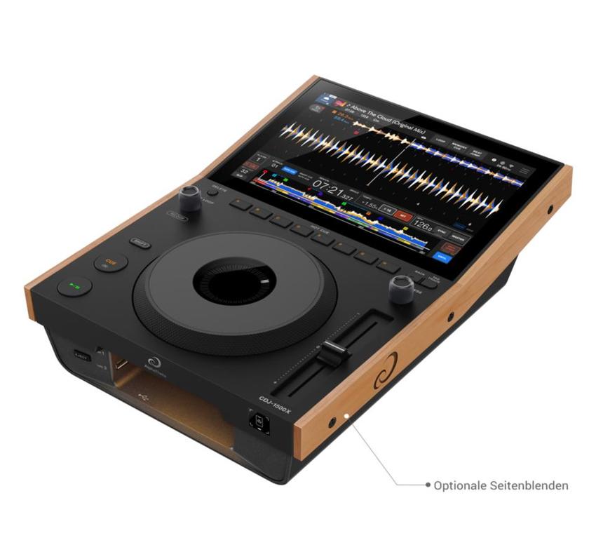 Pioneer CDJ-1500X  Professioneller DJ-Multiplayer platzsparendes Design, 10,1" Touchscreen &  CoBeat-Service