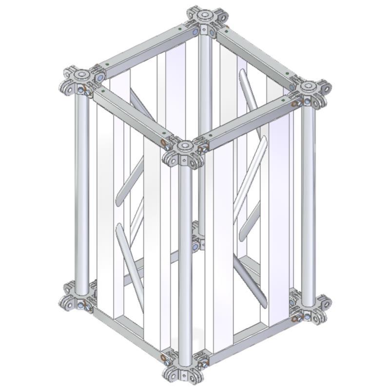 Litec RL105X4 HL 105 rectangular - 4 ways corner