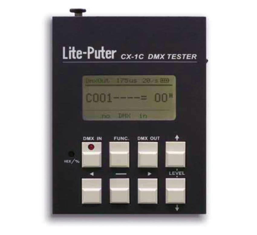Liteputer CX-1C DMX Tester 