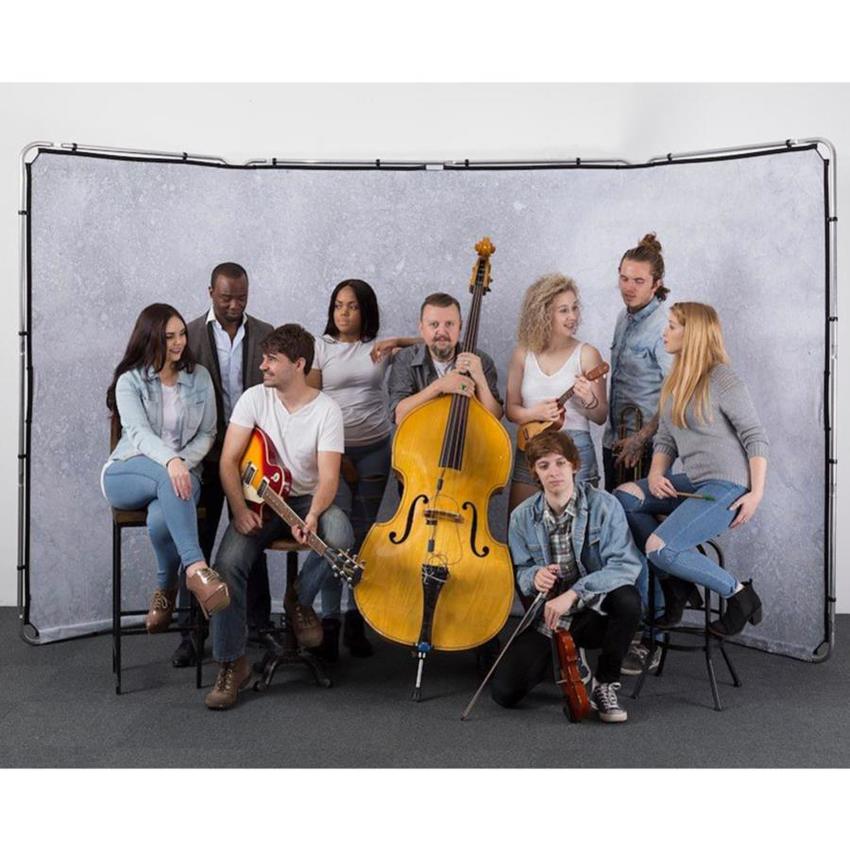 Manfrotto Überzug für 4m Panorama  Hintergrund Kalkstein (ohne Rahmen!)