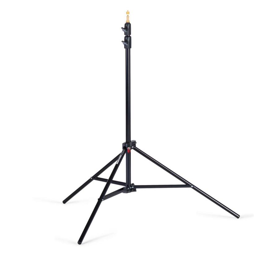 MANFROTTO COMPACT STAND max. Höhe: 237cm, max. Belastung: 5kg, 2 Auszüge, Zapfen 16mm ** AUSSTELLUNGSSTÜCK, WIE NEU **