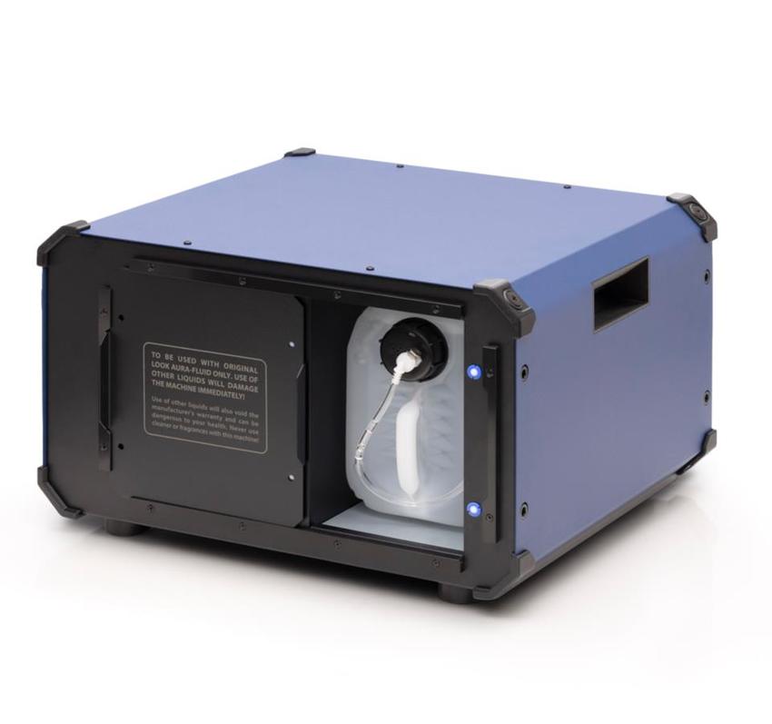 Look AURA ONE Nebelmaschine 500W, wasserbasierter Hazer, PowerCON True1, inkl. 5 Liter Kanister Aura-Fluid