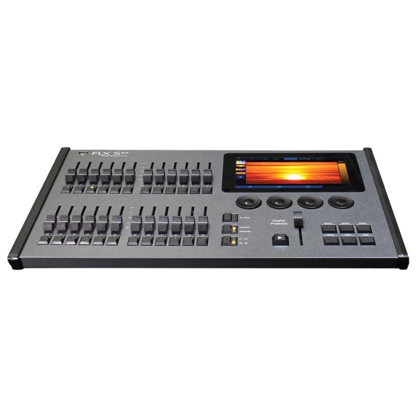 Zero88 FLX S24**NACHFOLGER:VL54108-024**2U, 48 Moving Lights 24 Multifunktionsfader, 49 Playbacks, 48 Gruppen und Makros