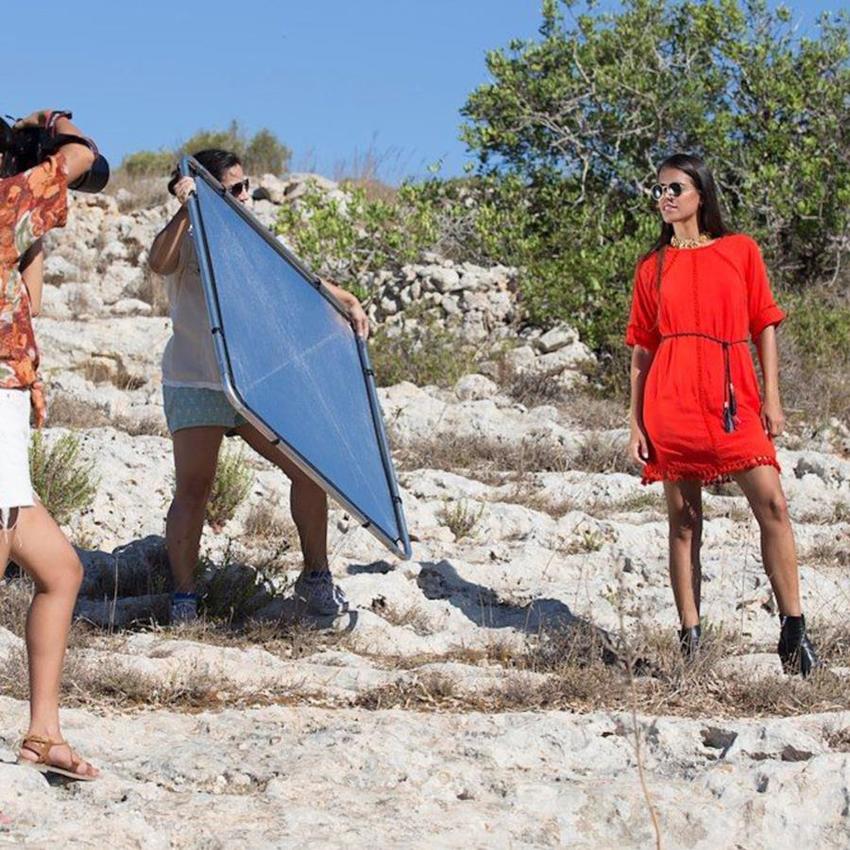 Lastolite Rapid SkyLite Stoffbezug klein 1,1x1,1m Schwarz/Weiss (ohne Rahmen!)