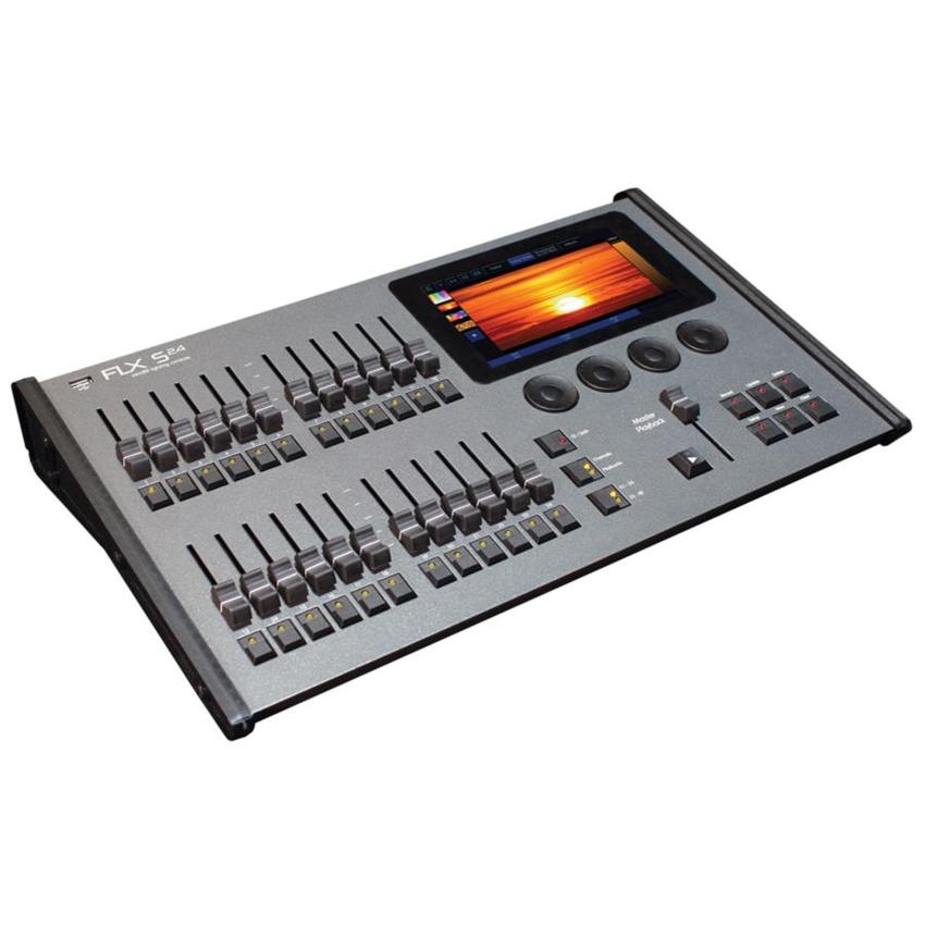 Zero88 FLX S24**NACHFOLGER:VL54108-024**2U, 48 Moving Lights 24 Multifunktionsfader, 49 Playbacks, 48 Gruppen und Makros