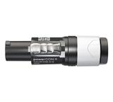 powerCON FXXA einphasig (3-Leiter) verriegelbar, farbcodiert (grau) für Power-In, Schraubklemmenmont. für Kabel Ø:6-12mm