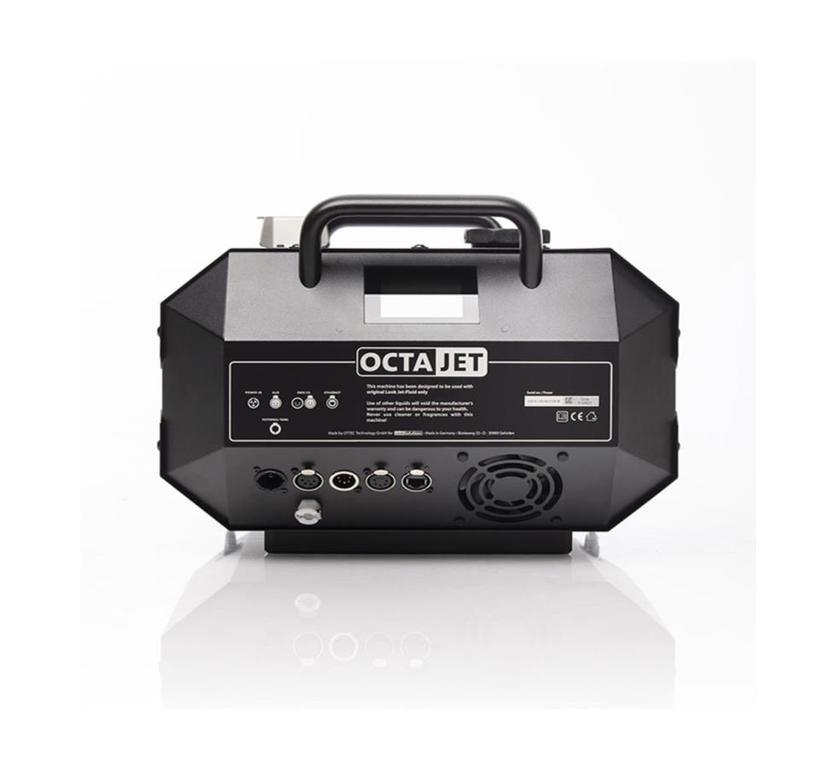 Hochdruck-Nebeljet, 3,1 KW, integrierter Fluidtank 2L, Jet-Effekt ohne CO2, DMX, RDM, Ethernet incl. Befüllstutzen