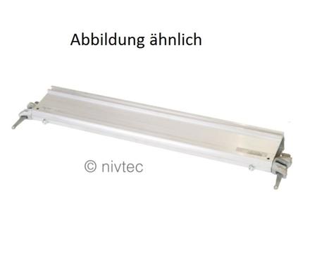 Nivtec Lastenträger ALU 200cm mit Keilköpfen aus verzinktem Stahl, für hohe Bühnenbauten in Verbindung