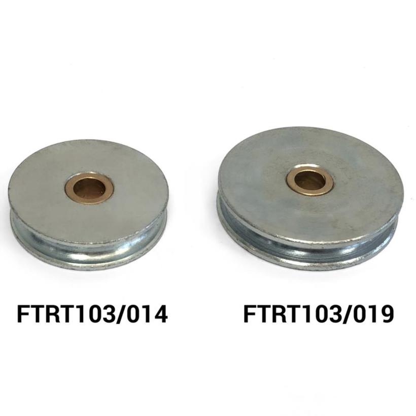 Fantek Ersatzteil / Sparepart, Code: RT-103/019 Roldana acero, Umlenkrolle aus Stahl Ø60mm