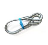 Ultralite Anschlagseil 08mm, 1.00m lang, 0700kg EN13414 beidseitige Kausche nach DIN6899BF