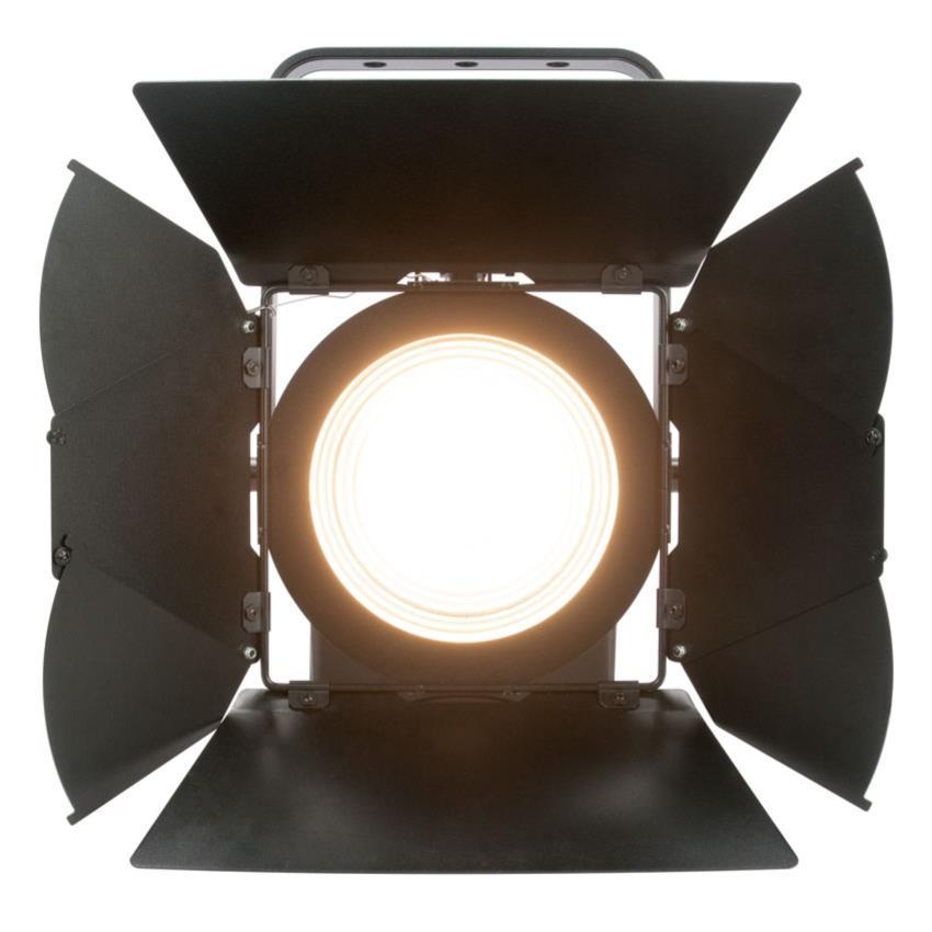 ELATION KL Fresnel 6" Scheinwerfer (inkl. Flügeltor und FFR) 150W, Key Light LED Engine 3000K, DMX, schwarz