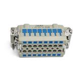 AIS HB-16 SS, Steckereinsatz mit Drahtschutz STI-S Stifteinsatz, Side Clip / Klemmverschluss