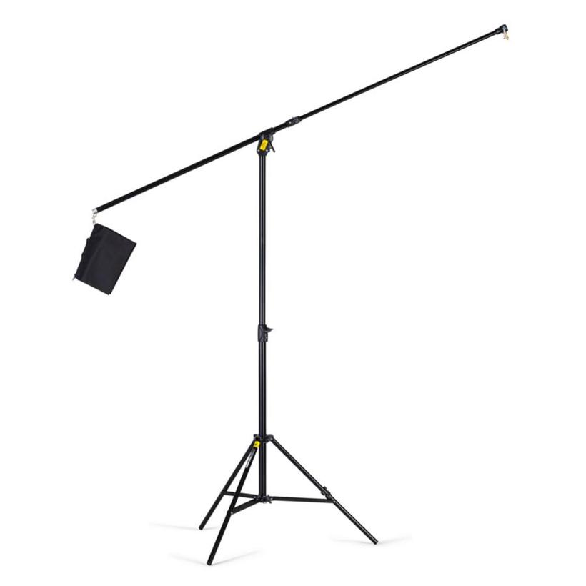 MANFROTTO BLACK ALU COMBI BOOM STAND WITH SANDBAG