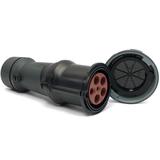 CEE Mennekes, 5pol, 63A/400V, Kupplung, Farbe schwarz, IP67 "PowerTOP Xtra", 6H,