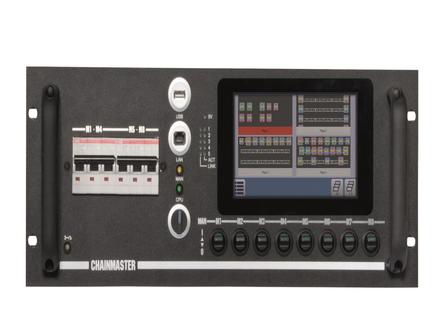 ChainMaster D8+ Stage Operator 8 Kanal - Typ 1 Linkbare Direktsteuerung mit Lastüberwachung und Abschaltung