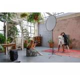 Manfrotto HaloCompact Plus Reflektor 98 cm (38 Zoll), Silber/Weiß