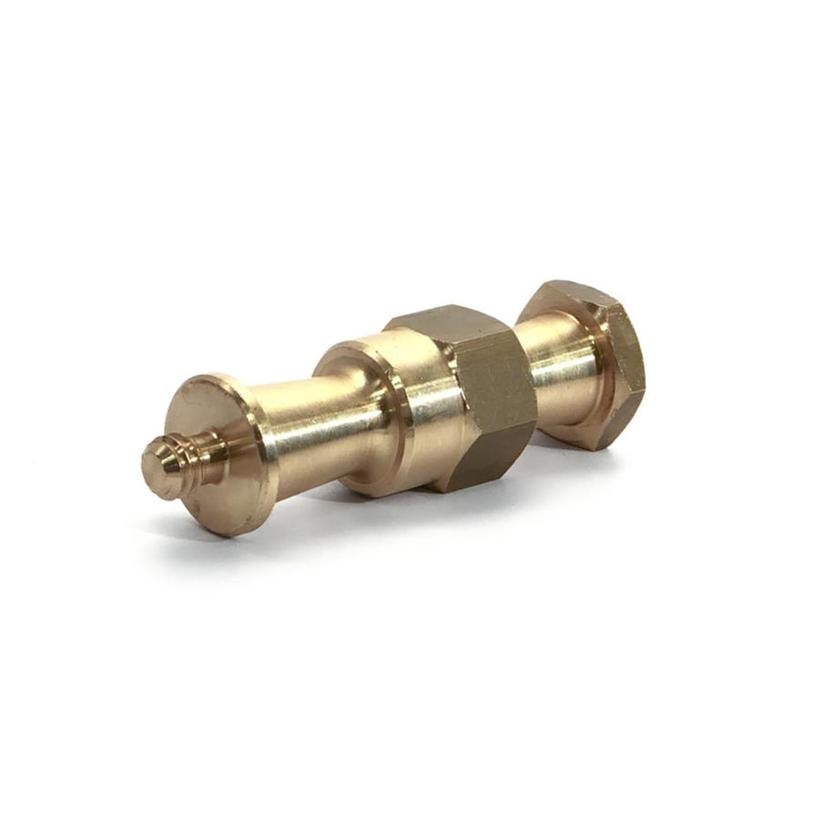 MANFROTTO LIGHTING STUD 5/8 FOR SUPER CLAMP WITH 1/4 THREAD, 6-Kant 16mm Zapfen, 1/4" Gewinde