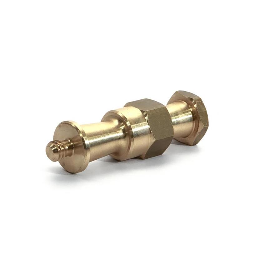 MANFROTTO LIGHTING STUD 5/8 FOR SUPER CLAMP WITH 1/4 THREAD, 6-Kant 16mm Zapfen, 1/4" Gewinde