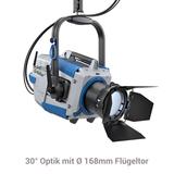 ARRI 4-Flügeltor, schwarz, drehbar, 168mm für ARRI 650 PLUS, ARRILUX PocketPar/Lite 400, ARRISUN 2, L5