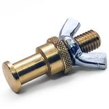 MANFROTTO ROUNDED 16MM LIGHTING STUD M10 Scheinwerferzapfen inkl. Flügelmutter, Gewindelänge 20mm