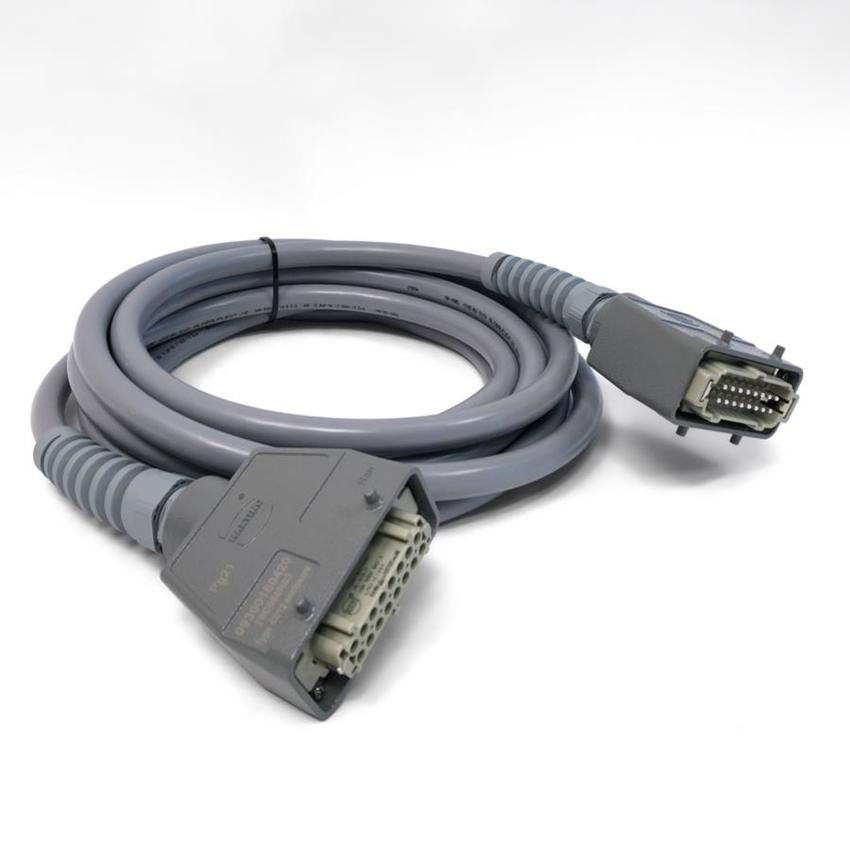 Ultralite Lastkabel HB16, 18x1.5mm², 15m, Tü/Tü 16pol Stecker/Buchse mit Lapp SKINTOP® BS Kunststoffverschr.