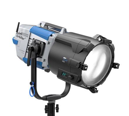 ARRI Orbiter Fresnel Set, Basis Gehäuse mit  Fresnel-Optik, Control Panel & Büge